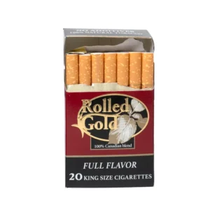 Pack of Rolled Gold Cigarettes